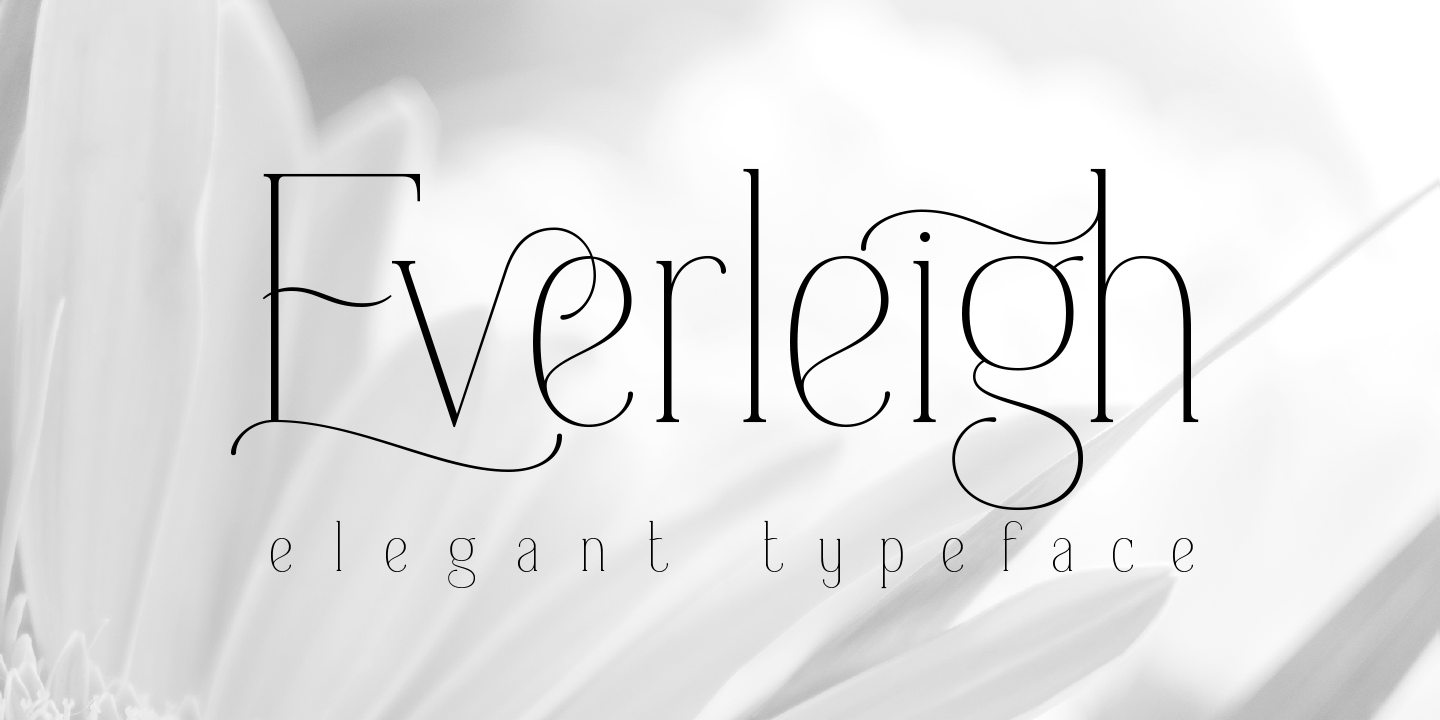 Everleigh Regular Font preview